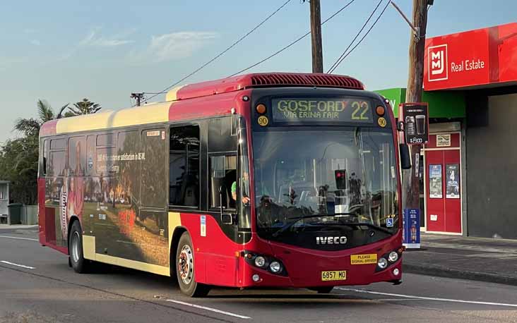 Red Bus Iveco Metro Custom CB80 90